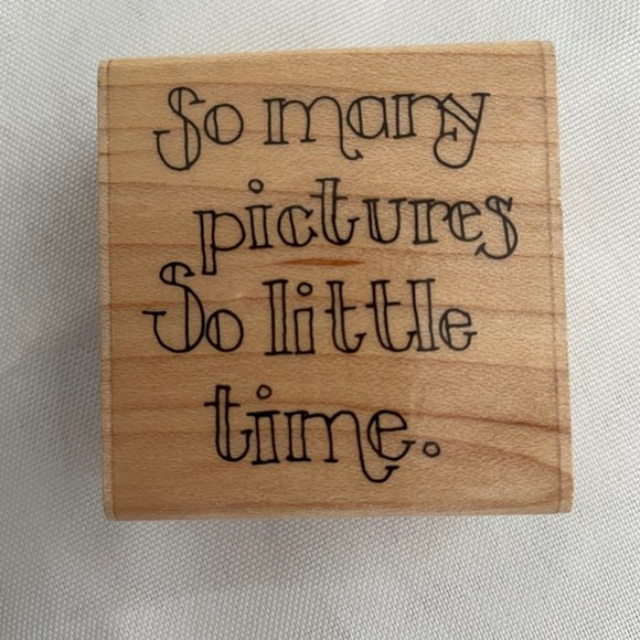 JRL Design Vintage Scrapbook Wood Mounted Stamps, Card Making, Photo Albums - Picture 10 of 15